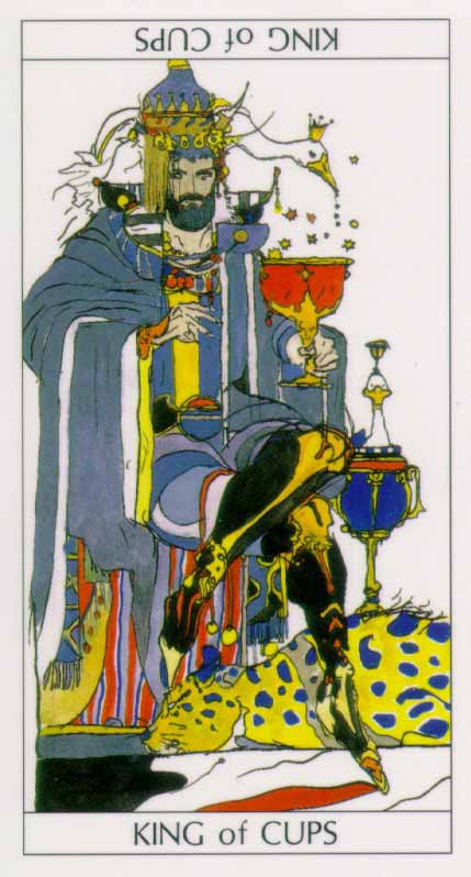 king of cups,ace of swords king of cups